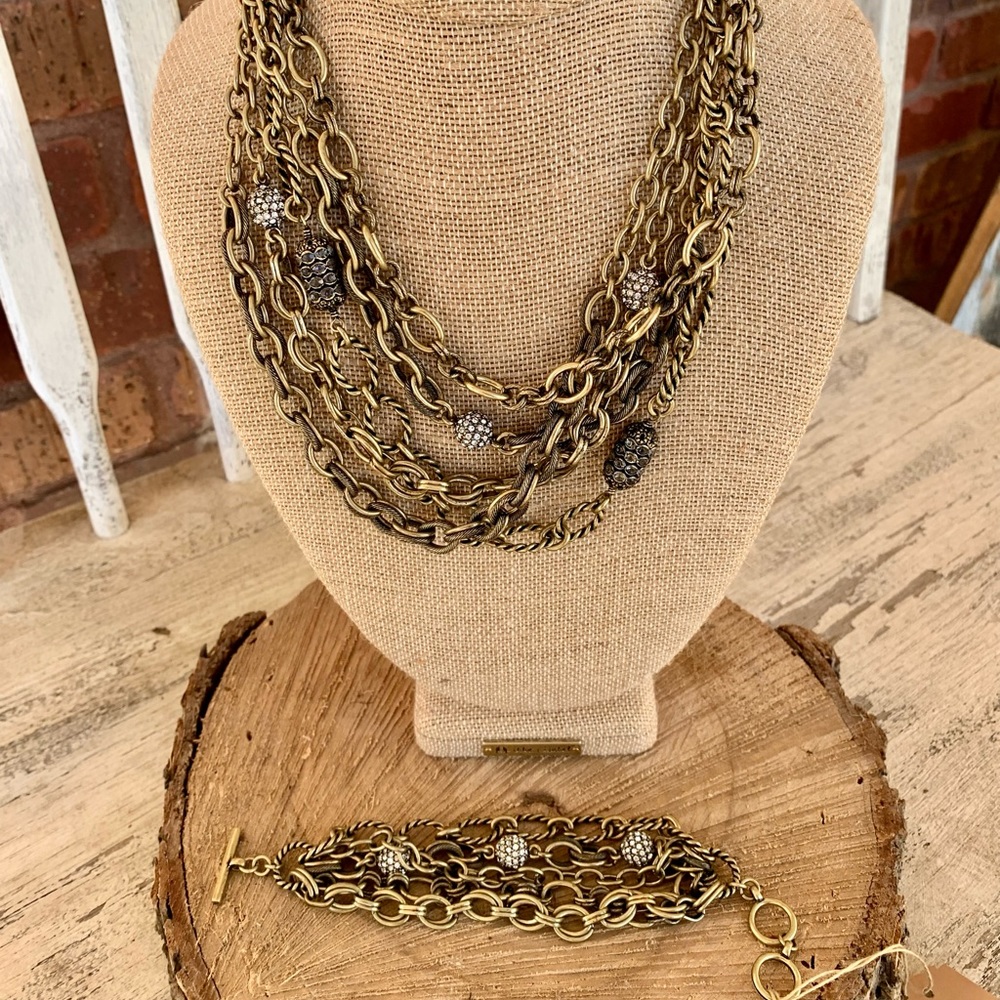 Chloe + Isabel Heirloom Chain Convertible Necklace + Bracelet